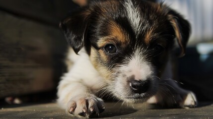 Cute and Adorable Puppy Images, covering breeds such as Corgi, Shiba Inu, Bichon Frise, Poodle, Golden Retriever puppies. Showing cute scenes of puppies tilting their heads, rolling around, chewing