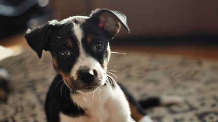Cute and Adorable Puppy Images, covering breeds such as Corgi, Shiba Inu, Bichon Frise, Poodle, Golden Retriever puppies. Showing cute scenes of puppies tilting their heads, rolling around, chewing