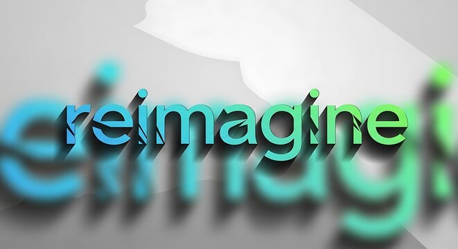 Reimagine Creative Visionary Concept.