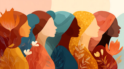 A colorful representation of the diversity and beauty of women on International Women's Day (2)