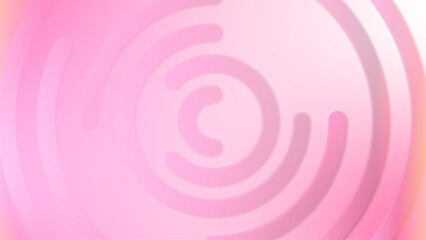 Abstract soft pink swirling circles pattern with subtle gradient and bokeh effect