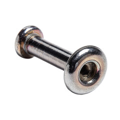 Close-up of a metal fastener