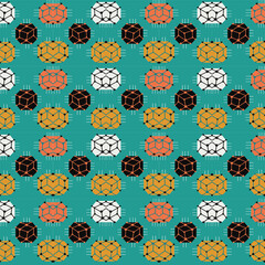 seamless pattern with flowers