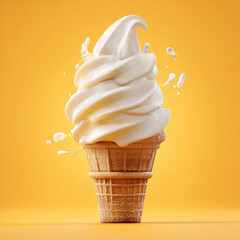 Soft serve ice cream generative AI