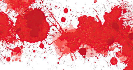 Abstract red splatter pattern