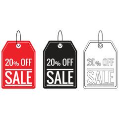 Price tag icon vector design