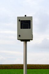 Rotlicht-Blitzer - Radarkasten