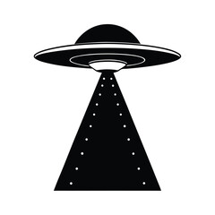 alien spacecraft beam light