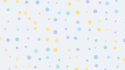 Pastel Polka Dot Background Whimsical and Playful Design Element
