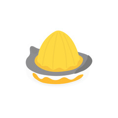 Vibrant Lemon Juicer Illustration for Fresh Citrus Drink Preparation and Healthy Living