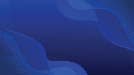 Blue background abstract curve wave shape futuristic modern illustration