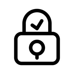 Lock mode icon