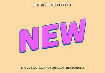 New Text Effect, Fun & Playful Typography for Kids and Promotions