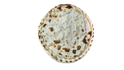 Chap Shoro Traditional Food from Gilgit-Baltistan Isolated on a White Background with Copy Text Space. Cultural Cuisine Element for Culinary Posters, Regional Themes, and Kitchen-Inspired Designs. PNG
