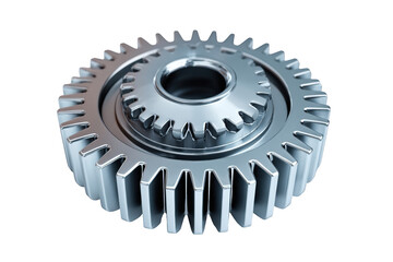Close-up of a metallic gear (9)