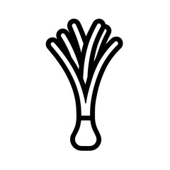 Garden Vegetable Leek Icon