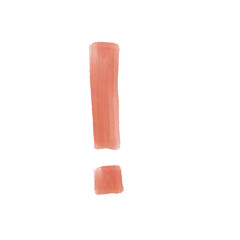 Obraz premium Exclamation mark