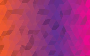 Obraz premium Abstract colorful geometric triangle mosaic pattern wallpaper design background