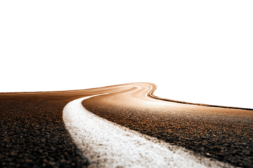 Winding road at night (3)