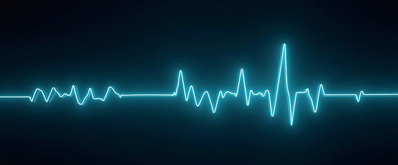 heart beat on monitor