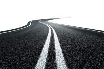 Winding road at night (4)