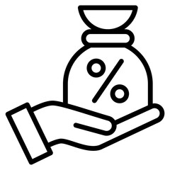 Subsidy  Icon Element For Design