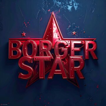 Red star logo with "BORGER STAR" text