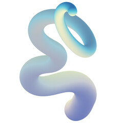 Holographic 3D Squiggle
