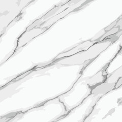 Fototapeta premium White marble texture with grey veining. Abstract pattern of natural stone for interior design.