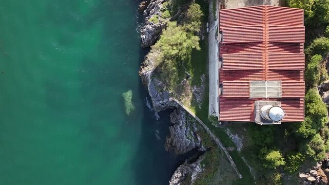 Faro de la Cerda en la Magdalena, Santander, Cantabria