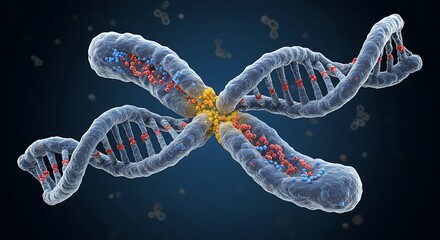 Dna replication cross section