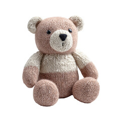 Obraz premium Knitted teddy bear