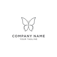butterfly logo design
