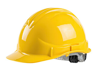Fototapeta premium Bright yellow safety helmet (18)