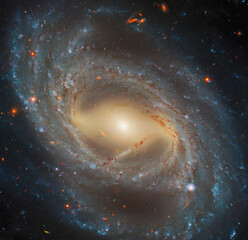 Spiral galaxy NGC 7329 in constellation Tucana.