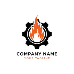 fire logo design
