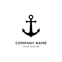 anchor icon vector illustration