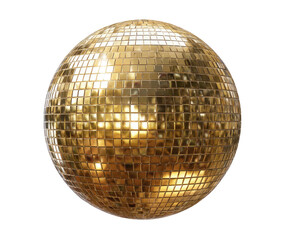 Golden disco ball (6)