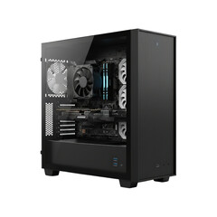 Fototapeta premium High performance gaming PC with clear side panel