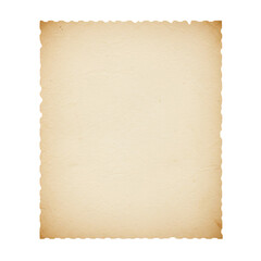 Fototapeta premium Aged Washed Paper Texture on White Background