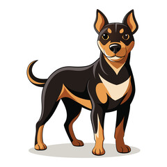 Brutus dog vector design 