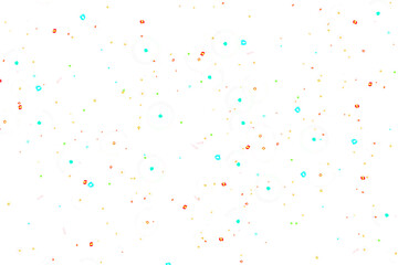 Transparent christmas glittering lights sparkles 