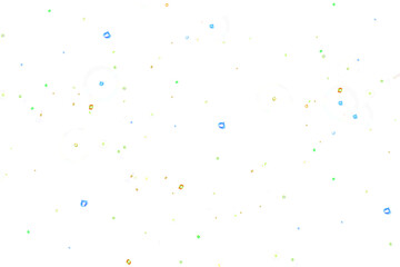 Transparent christmas glittering lights sparkles 