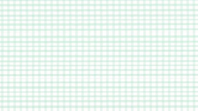 Mint green gingham pattern