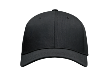 Dark gray baseball cap, front view