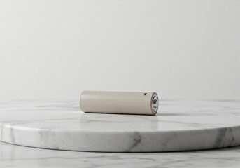 Single AA Battery Flat-Lay