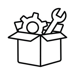 Programming Tools  Doodle icon EPS 10 File