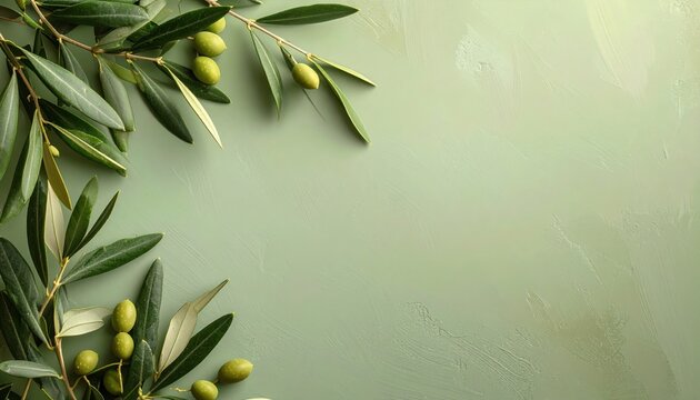 Olives arranged in a minimalist grid on warm stone with a single soft highlight path refined culinary still life for editorial menus and clean branding