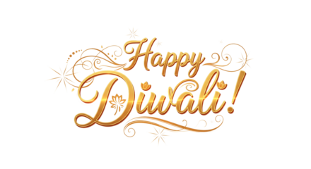 Happy Diwali text PNG bright festival message, joyful typography, ideal for Diwali wishes, party decor, and celebration designs
