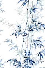 Obraz premium Pattern of flowers on light background